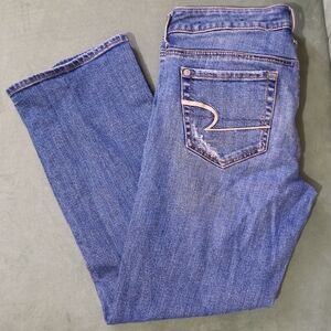 American Eagle Vintage Flare Low Rise Crop Jeans Women's Size 6